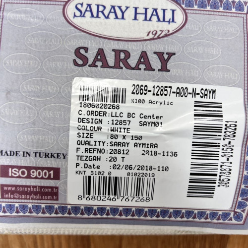 Saray 12857 saym01 white